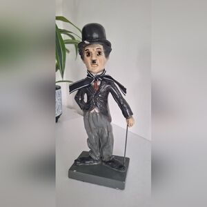 Charlie Chaplin 1972 Plaster Figurine